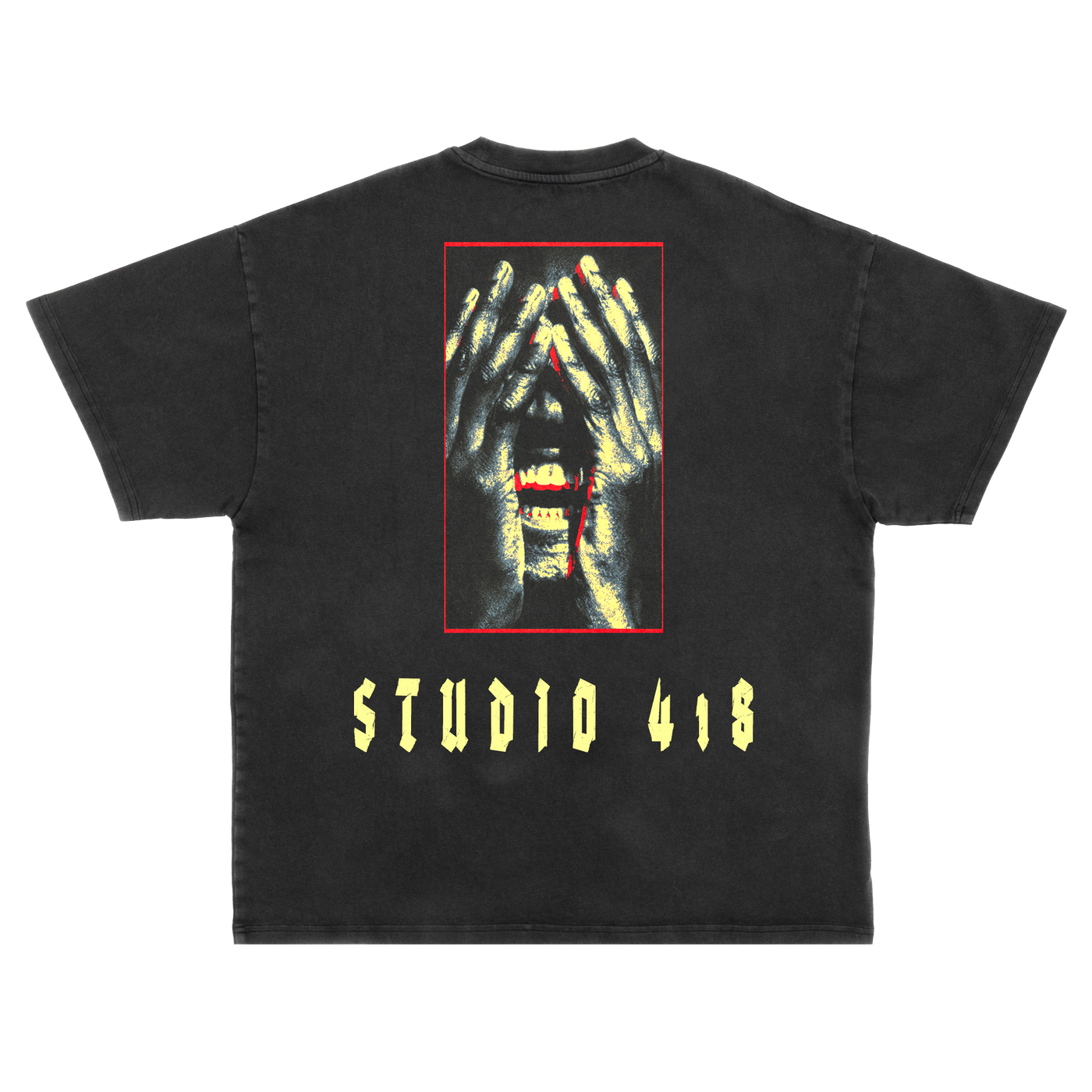 T-SHIRT MANCHE COURTE ACID WASH