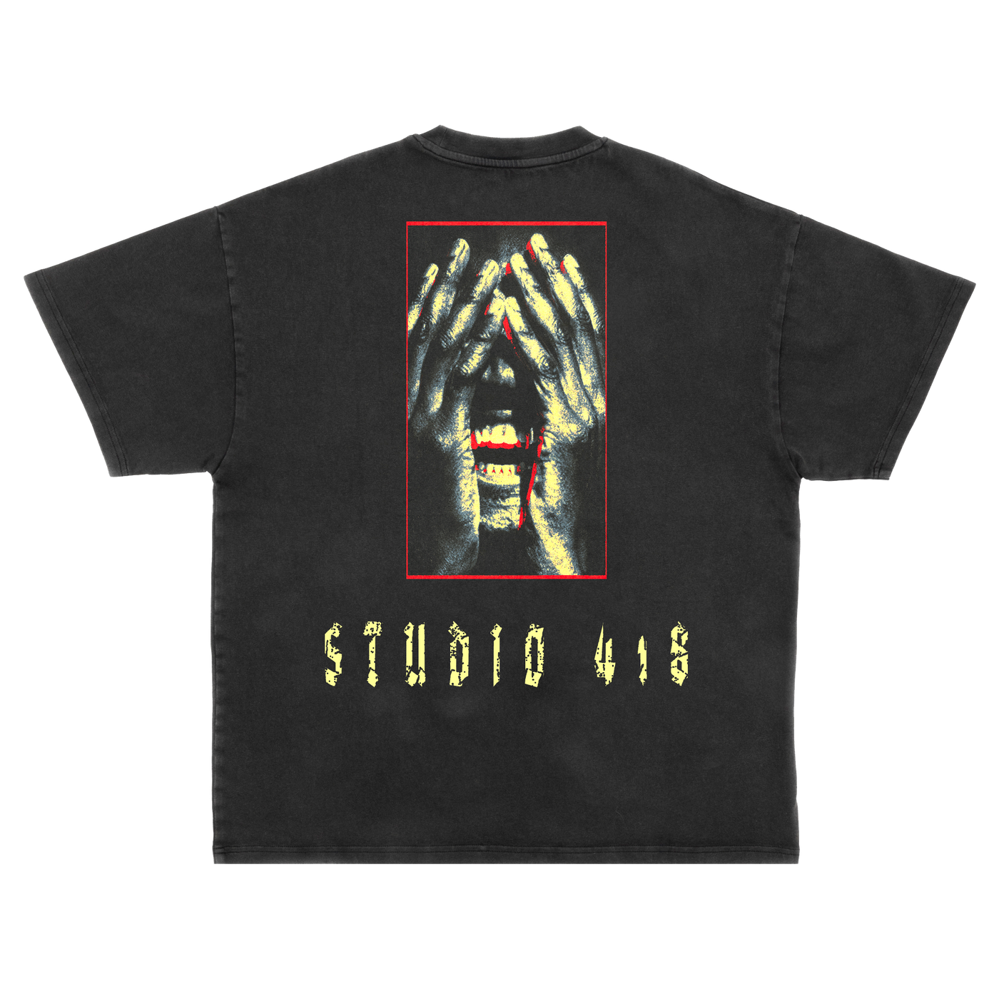 T-SHIRT MANCHE COURTE ACID WASH